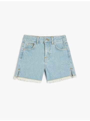 KOTON KURZHOSEN in Light Indigo