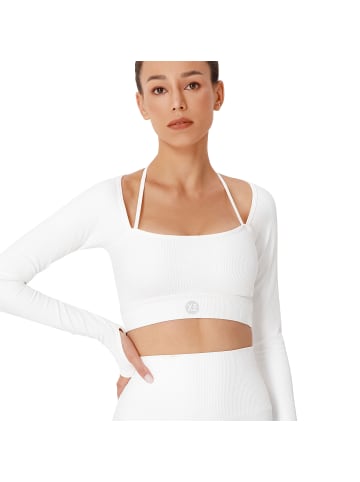 YEAZ CLUB LEVEL Long Top in weiß