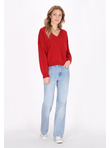 DreiMaster Maritim Women Pullover in red