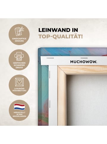 MuchoWow Leinwand bilder Abstrakte Farbexplosion (BxH)