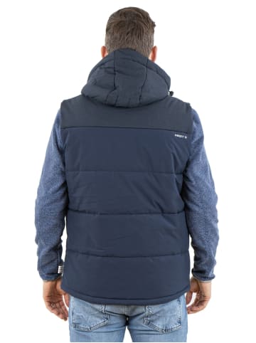 First B Steppweste "Aiko" in navy melange