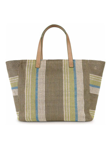 Oilily Stripes Shopper Tasche 28 cm woodbine