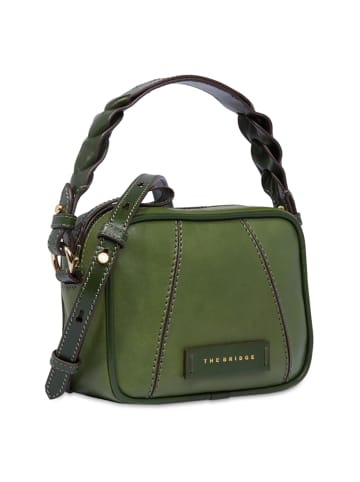 The Bridge Brigida Handtasche Leder 20 cm in cipresso