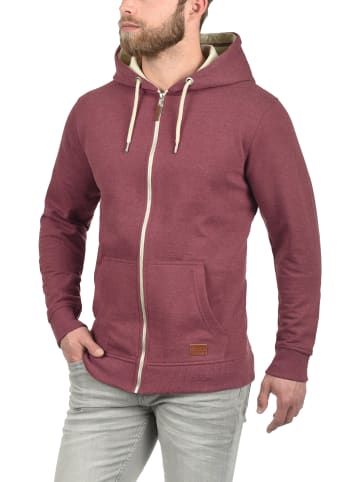 BLEND Kapuzensweatjacke BHHulker in Rot
