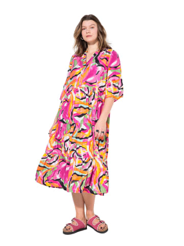 Studio Untold Kleid in neon pink