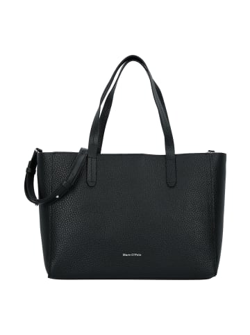 Marc O'Polo Shopper Tasche M Leder 39 cm Laptopfach in black