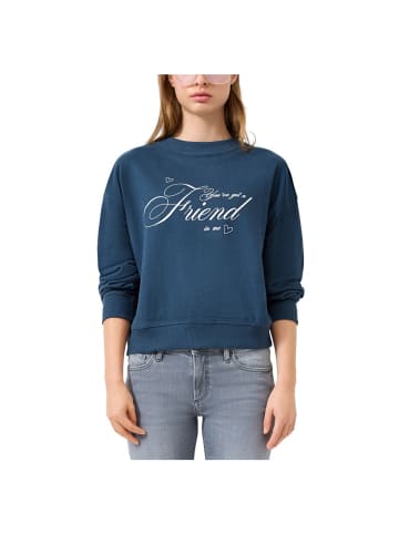 Q/S designed by Sweatshirt in Blau