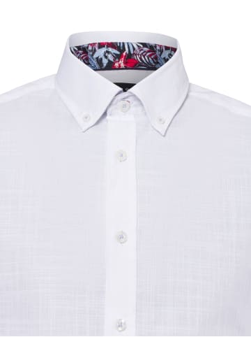 Bugatti Freizeithemd in weiß