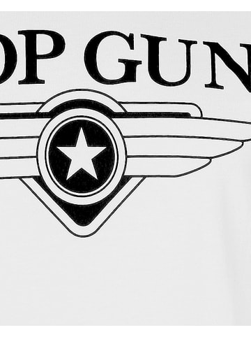 TOP GUN T-Shirt TG20201045 in white