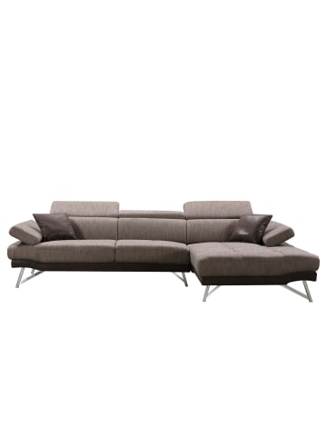 MCW Ecksofa H92, Rechts, braun