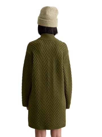 Marc O'Polo DENIM Zip-Strickkleid relaxed in Burnished Logs