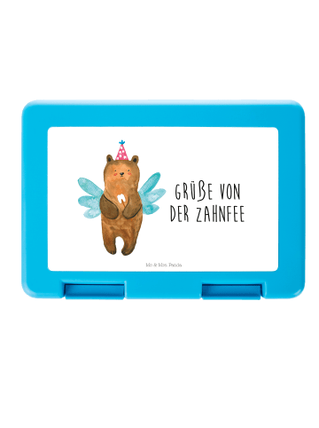 Mr. & Mrs. Panda Vesperdose Bär Zahnfee mit Spruch in Weiß