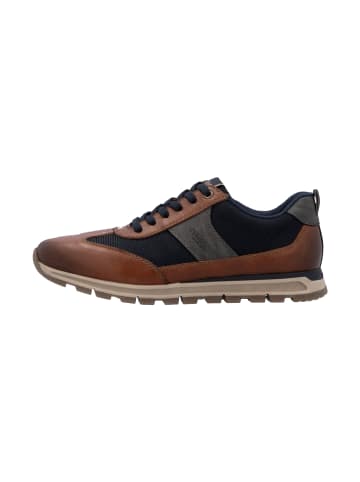 rieker Tiva Low-Top-Sneaker aus Leder Braun