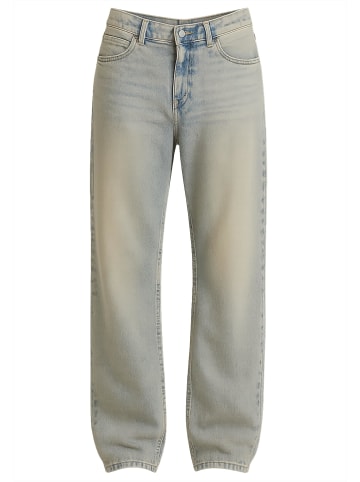 Urban Classics Urban Classics Ladies Low Waist Baggy Fit Denim in mid grey dirty washed