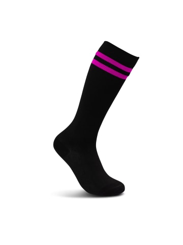 CASH-MERE.CH Kompressionssocken in Schwarz