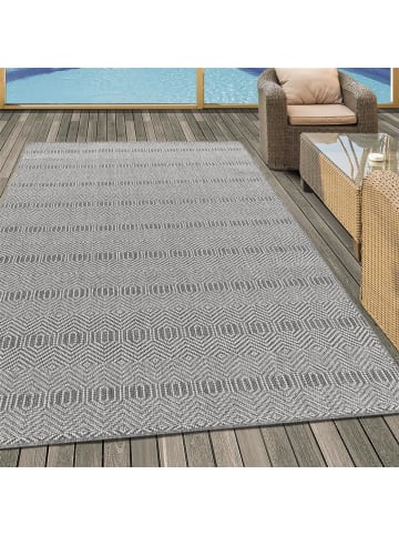 Melius Vivere Outdoor Teppich ARUBA Grau