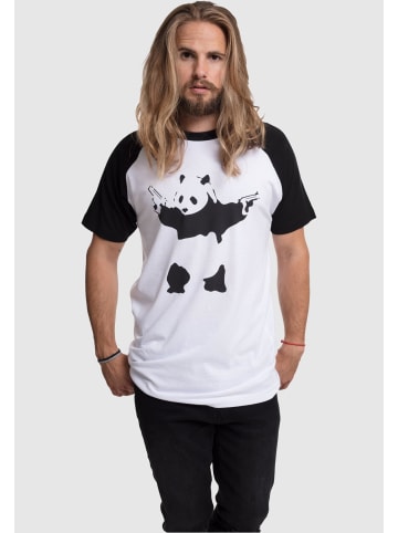 Merchcode Merchcode T-Shirts in wht/blk