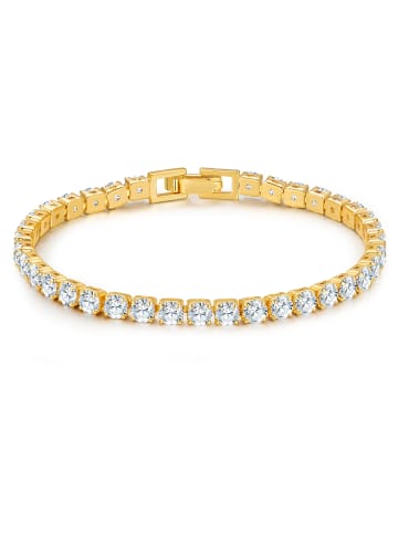 Glanzstücke München Armband Sterling Silber Zirkonia in gelbgold