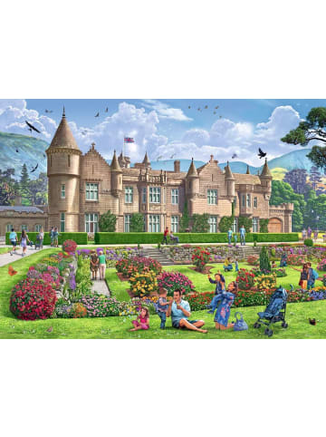 Ravensburger Ravensburger Puzzle 500 Teile Königliche Residenzen in bunt