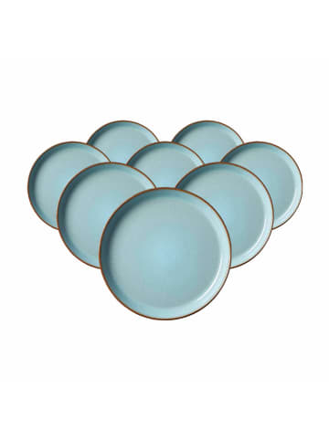 Ritzenhoff & Breker 8er Set Dessert-Teller Visby ø 20,5 cm in Blau