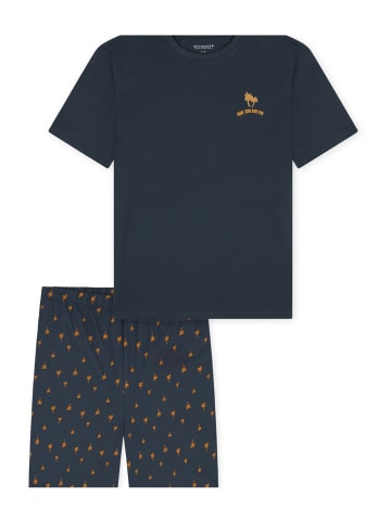 Schiesser Pyjama Nightwear in graphit