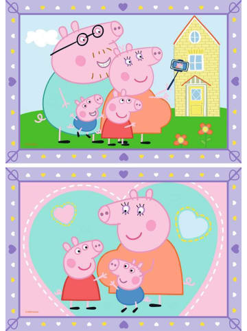 Ravensburger Malprodukte CreArt, Malen nach Zahlen Junior Peppa Wutz - Peppa's Familie 5-7 Jahre in bunt