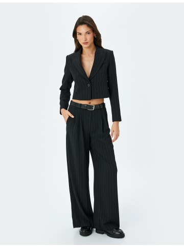 KOTON JACKSACKEN in Schwarz Gestreift