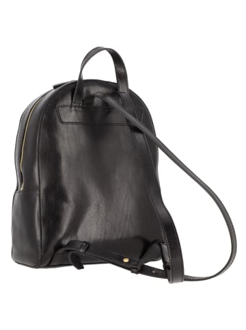 The Bridge Elettra Rucksack Leder 32 cm in nero