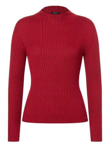 More & More Rippstrickpullover in currant red