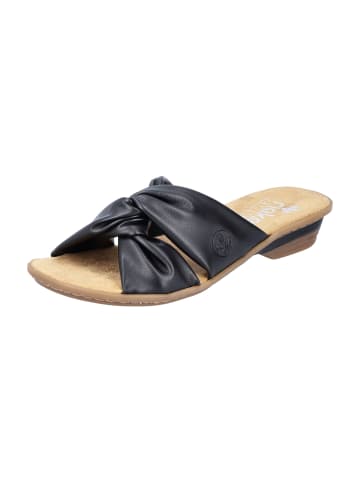 rieker Klassische Pantoletten in Schwarz