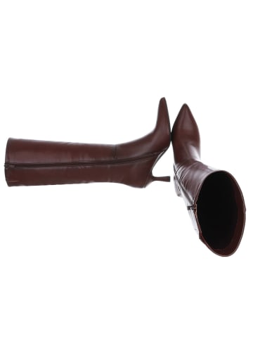 Ital-Design High Heel in Weinrot