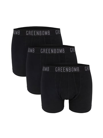 GreenBomb 3x Trunk Basic in Schwarz