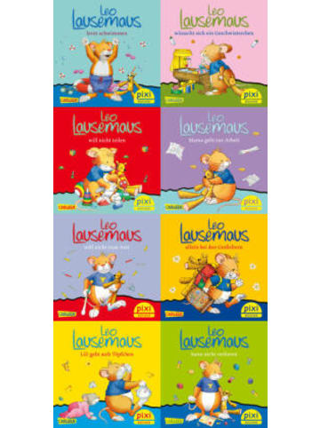 Carlsen Buch - Pixi-8er-Set 219: Leo Lausemaus (8x1 Exemplar), 8 Teile