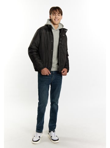 MO Herren Leichte Steppjacke in Schwarz