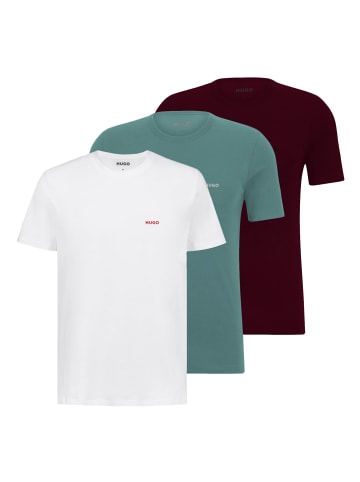 HUGO 3er Pack T-Shirts Crew-Neck in Mehrfarbig