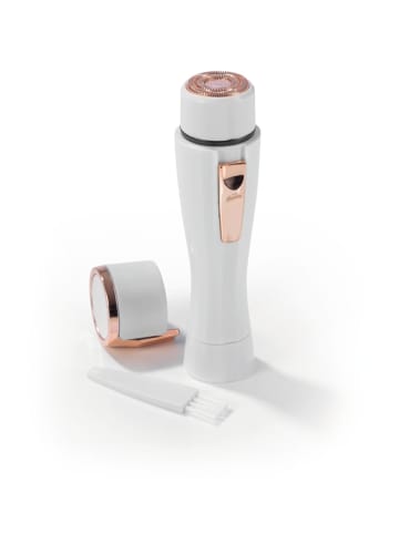 VITALmaxx Haarentferner Perfect Shave 1,5V weiß  Weiß