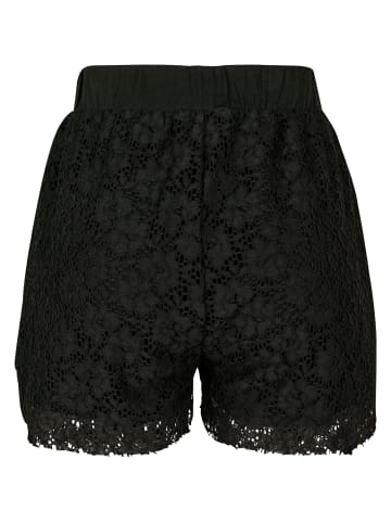 Urban Classics Urban Classics Damen Ladies Laces Shorts in black