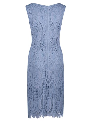Vera Mont Etuikleid mit Spitze in Light Steel Blue