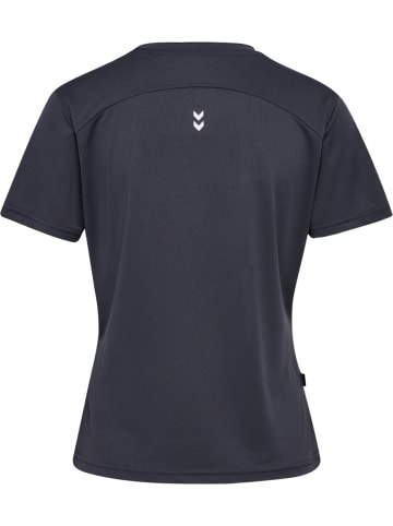 Hummel T-Shirt "Pulse Workout W T-Shirt S/S" in Grau