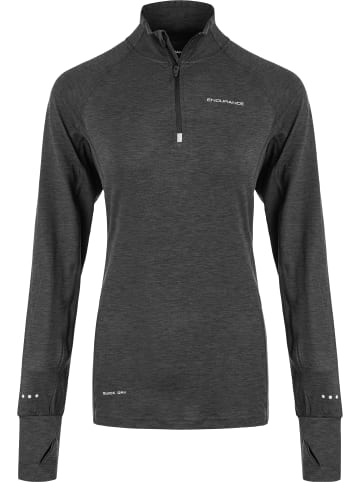 Endurance Funktionsshirt CANNA V2 PERFORMANCE in 1111 Black Melange