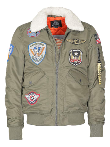 TOP GUN Bomberjacke TG23005 in olive