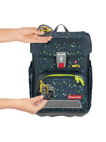 Step by Step 5tlg. Ranzen-Set CLOUD in Bagger Rocco