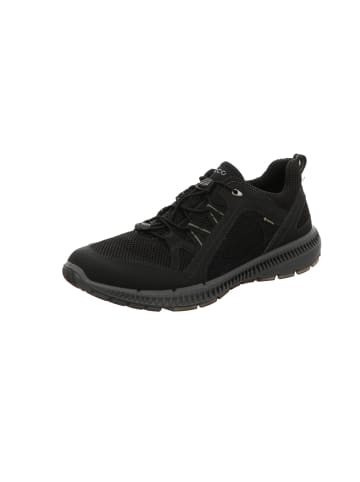 Ecco Freizeit Schnürer für Damen in schwarz