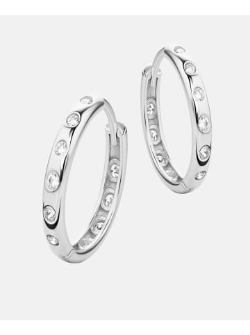 Diamant L'éternel Ohrringe aus 585 Weißgold