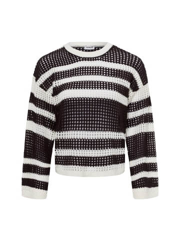 Noisy may Pullover NMJola in schwarz weiß - 0001