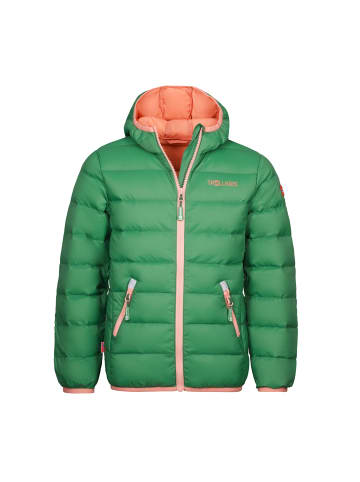 Trollkids Daunenjacke Dovrefjell in leaf green/dahlia