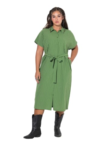 Studio Untold Hemdblusenkleid in kaktus