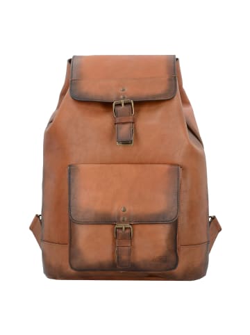 Jost Randers Rucksack Leder 46 cm cognac