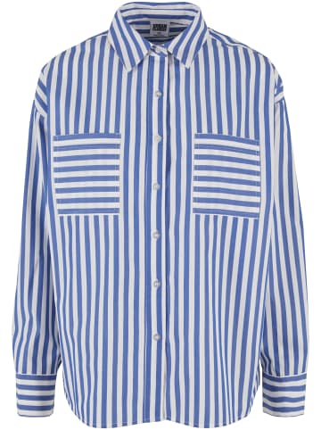 Urban Classics Blouse in white/blue