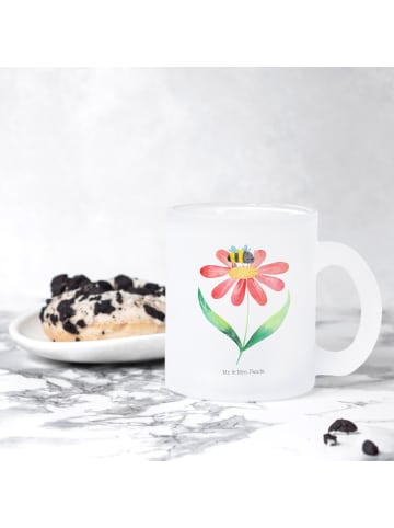 Mr. & Mrs. Panda Teetasse Hummel Blume ohne Spruch in Transparent